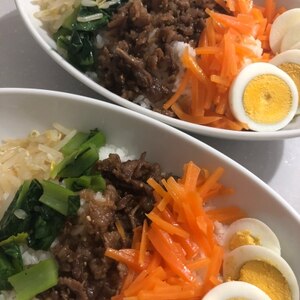 子供も大好き ウチのビビンバ レシピ 作り方 By みさきらりんず 楽天レシピ